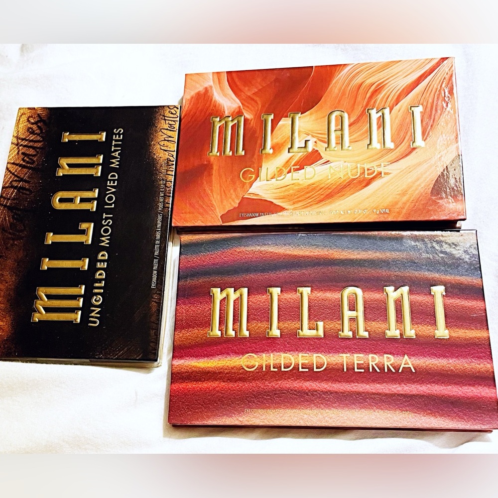 🆕 Milani Eye Shadow (Gilded Nude, Gilded Terra, Most Loved)